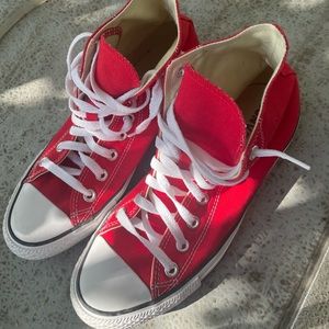 Red converse